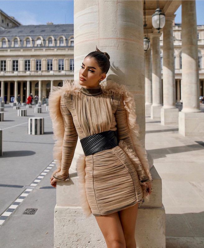 Haute Couture Fall 2019 Street Style: Camila Coelho - STYLE DU MONDE